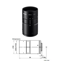 RICOH FL-BC5024-9M 1.1" 50mm 9 Mega-Pixel Lens (Manual Iris Lens, compatible with up to 12 mega-pixel cameras)